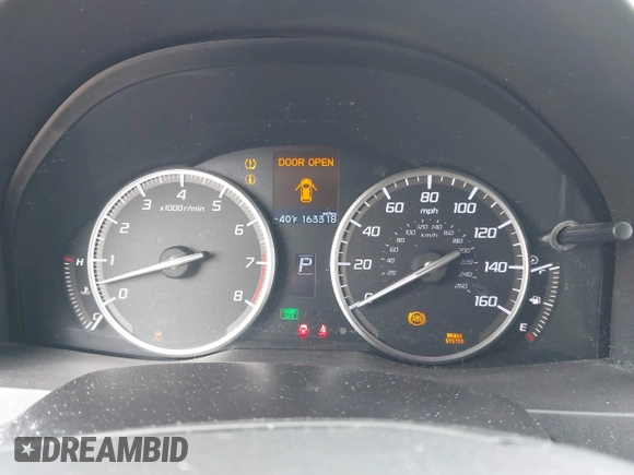 2014 Acura RDX Tech Pkg with VIN 5J8TB3H50EL004274, listed as a IAAI auction lot 41700055 with 163,318 mi miles. Bid and sale history available at carsss.com. Image 7.