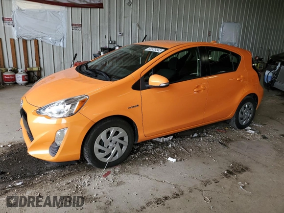 2016 Toyota Prius One z VIN JTDKDTB32G1131702, wystawiony jako Copart lot #60333845 z przebiegiem 67 526 mil mil oraz Nie do naprawy • Non repairable. Historia ofert i sprzedaży dostępna na DreamBid. Obrazek 1.
