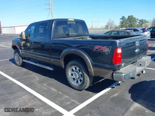 2015 Ford Super Duty F-250 SRW Lariat with VIN 1FT7W2BT1FED63208, listed as a IAAI auction lot 41785728 with 165,282 mi miles. Bid and sale history available at carsss.com. Image 3.