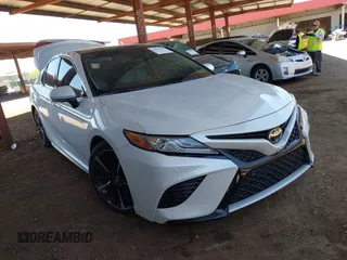 2018 Toyota Camry XSE with VIN 4T1BZ1HK3JU014085, listed as a IAAI auction lot 42235395 with 67,447 mi miles and . Bid and sale history available at DreamBid. Image 1.