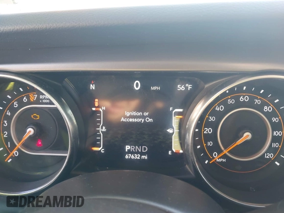 2022 Jeep Wrangler Unlimited Sport with VIN 1C4HJXDG5NW157317, listed as a IAAI auction lot 41374590 with 67,632 mi miles and . Bid and sale history available at DreamBid. Image 7.
