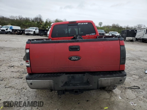 2011 Ford F-350 XL with VIN 1FT8W3BT5BEC52021, listed as a Copart auction lot 51633865 with Not provided miles and Salvage title. Bid and sale history available at DreamBid. Image 6.