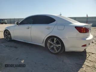 2009 Lexus IS 250 with VIN JTHBK262595086475, listed as a Copart auction lot 52990225 with 80,837 mi miles and Salvage Title. Bid and sale history available at carsss.com. Image 2.