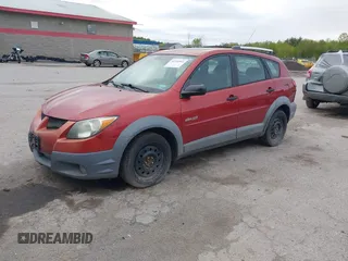 2003 Pontiac Vibe GT z VIN 5Y2SN62L13Z428311, wystawiony jako IAAI lot #42250504 z przebiegiem 133 399 mil mil oraz . Historia ofert i sprzedaży dostępna na DreamBid. Obrazek 2.