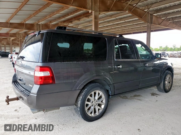 2015 Ford Expedition Max Limited с VIN 1FMJK1KT4FEF10922, выставлен на аукционе Copart как лот 62670145 с пробегом 195 272 миль миль и Чистый • Clean title. История ставок и продаж доступна на DreamBid. Изображение 3.