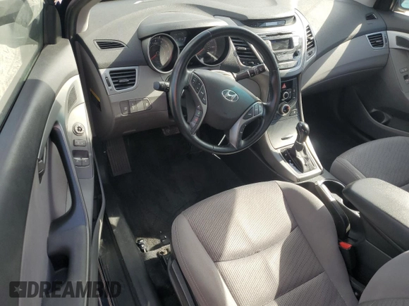 2014 Hyundai Elantra z VIN KMHDH6AH1EU029469, wystawiony jako Copart lot #55182715 z przebiegiem 117 084 mil mil oraz Szkody całkowita. Historia ofert i sprzedaży dostępna na DreamBid. Obrazek 8.