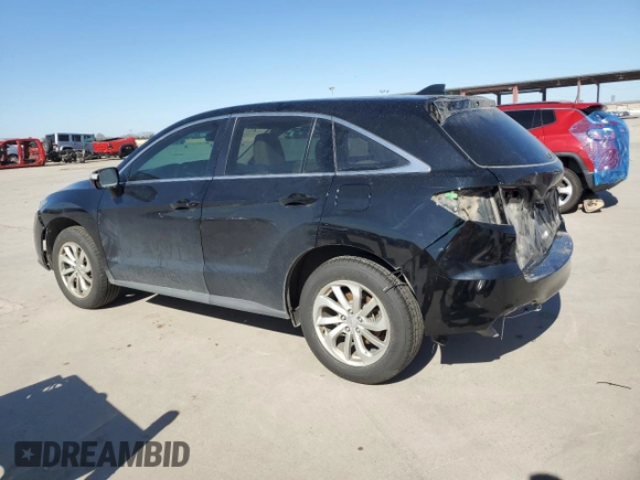 2016 Acura RDX Technology with VIN 5J8TB3H55GL016410, listed as a Copart auction lot 47255255 with 137,207 mi miles and Salvage Title. Bid and sale history available at DreamBid. Image 2.