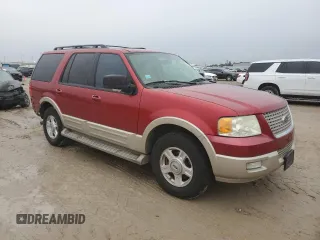 2006 Ford Expedition Eddie Bauer with VIN 1FMPU17546LA80240, listed as a Copart auction lot 88340385 with 295,001 mi miles and Salvage Title. Bid and sale history available at carsss.com. Image 4.