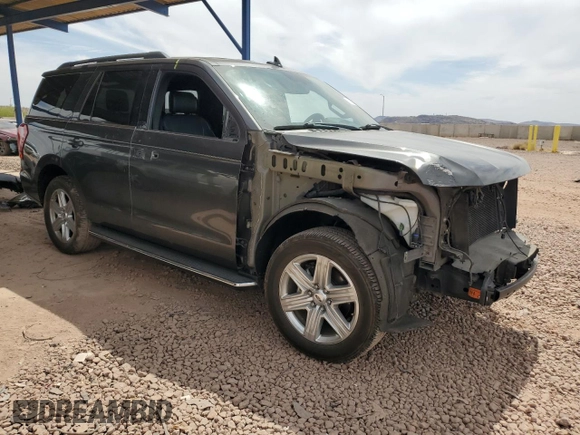2018 Ford Expedition XLT with VIN 1FMJU1HT8JEA13947, listed as a Copart auction lot 58583495 with 98,706 mi miles and Salvage title. Bid and sale history available at DreamBid. Image 4.