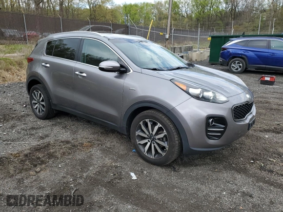 2019 Kia Sportage EX with VIN KNDPNCACXK7542002, listed as a Copart auction lot 53249515 with 110,708 mi miles and Salvage title. Bid and sale history available at DreamBid. Image 4.