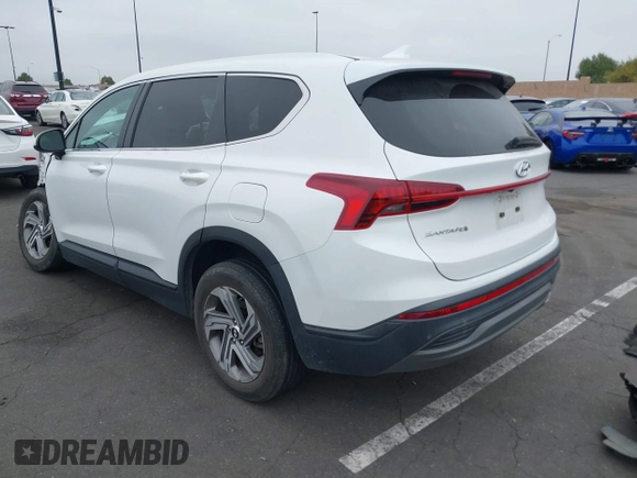 2022 Hyundai Santa Fe SE with VIN 5NMS14AJ8NH443864, listed as a IAAI auction lot 41892061 with 38,297 mi miles and . Bid and sale history available at DreamBid. Image 14.