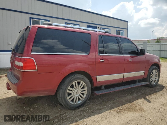 2008 Lincoln Navigator with VIN 5LMFL28548LJ07424, listed as a Copart auction lot 44465895 with 127,159 mi miles and Clean title. Bid and sale history available at DreamBid. Image 3.