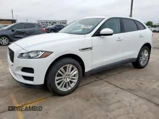 2017 Jaguar F-Pace 35t with VIN SADCS2BV1HA065476, listed as a Copart auction lot 55489435 with 132,229 mi miles and Clean Title. Bid and sale history available at DreamBid. Image 1.