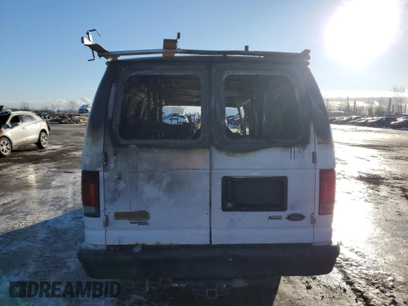 2013 Ford Econoline Cargo Commercial with VIN 1FTNS2EW7DDB03780, listed as a Copart auction lot 82321564 with Not Provided miles and Non Repairable. Bid and sale history available at carsss.com. Image 6.