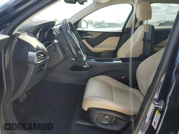 2020 Jaguar F-Pace 25t Premium z VIN SADCJ2FX5LA628763, wystawiony jako Copart lot #47454765 z przebiegiem 46 439 mil mil oraz Nie do naprawy • Non repairable. Historia ofert i sprzedaży dostępna na DreamBid. Obrazek 7.
