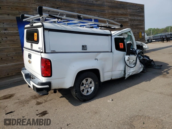 2020 Chevrolet Colorado 2WD Work Truck z VIN 1GCHSBEN2L1164037, wystawiony jako Copart lot #72298184 z przebiegiem Nie podano mil oraz Szkoda całkowita • Salvage title. Historia ofert i sprzedaży dostępna na DreamBid. Obrazek 3.