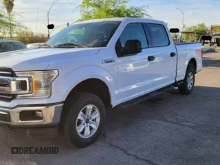 2018 Ford F-150 XL with VIN 1FTFW1E53JKC27384, listed as a Copart auction lot 62533715 with 74,162 mi miles and Clean title. Bid and sale history available at DreamBid. Image 2.