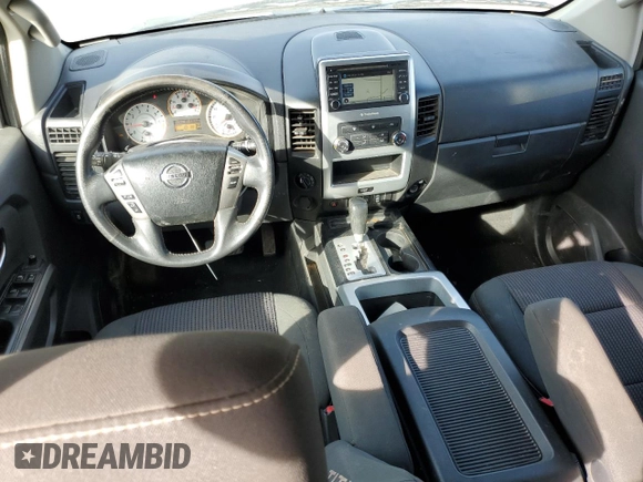 2015 Nissan Titan Pro-4X with VIN 1N6BA0EC9FN507495, listed as a Copart auction lot 49336715 with 95,749 mi miles and Clean title. Bid and sale history available at DreamBid. Image 8.