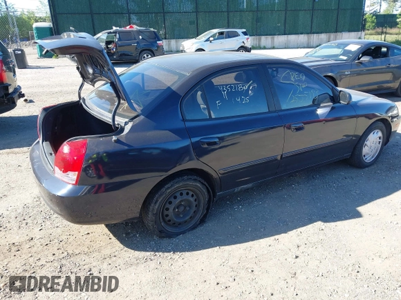 2004 Hyundai Elantra GLS z VIN KMHDN46D64U809095, wystawiony jako IAAI lot #42305429 z przebiegiem Nie podano mil oraz . Historia ofert i sprzedaży dostępna na DreamBid. Obrazek 4.