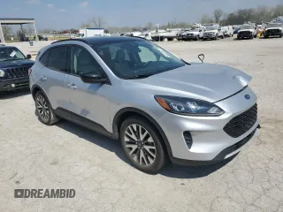 2020 Ford Escape SE Sport Hybrid with VIN 1FMCU0BZ5LUA15373, listed as a Copart auction lot 52901205 with 83,154 mi miles and Salvage Title. Bid and sale history available at DreamBid. Image 4.