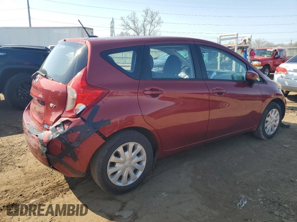 2016 Nissan Note S with VIN 3N1CE2CP5GL361971, listed as a Copart auction lot 54199425 with 81,263 mi miles and Clean Title. Bid and sale history available at DreamBid. Image 3.