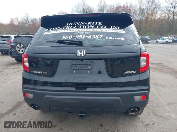 2019 Honda Passport EX-L with VIN 5FNYF8H5XKB024116, listed as a IAAI auction lot 42055543 with 68,641 mi miles and . Bid and sale history available at DreamBid. Image 16.