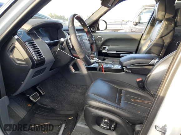2017 Land Rover Range Rover с VIN SALGW3FE9HA342000, выставлен на аукционе Copart как лот 85629364 с пробегом 69 848 миль миль и Списание • Salvage title. История ставок и продаж доступна на DreamBid. Изображение 7.