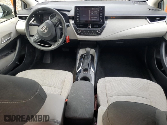 2020 Toyota Corolla LE with VIN JTDEPRAE1LJ039985, listed as a Copart auction lot 55435445 with 114,017 mi miles and Non Repairable. Bid and sale history available at DreamBid. Image 8.