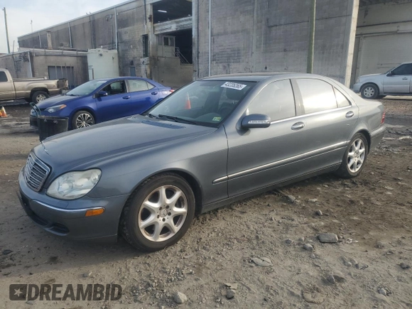 2006 Mercedes-Benz S 430 with VIN WDBNG83J96A466080, listed as a Copart auction lot 43235265 with 180,137 mi miles and Clean Title. Bid and sale history available at carsss.com. Image 1.