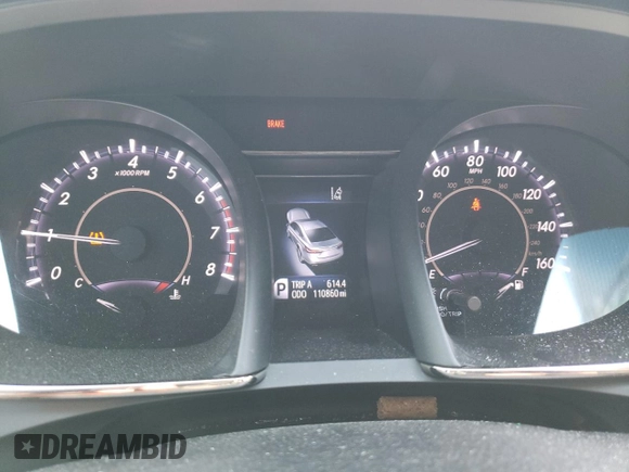 2018 Toyota Avalon XLE with VIN 4T1BK1EB9JU276380, listed as a Copart auction lot 52204965 with 110,860 mi miles and Salvage Title. Bid and sale history available at DreamBid. Image 9.