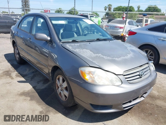 2004 Toyota Corolla CE with VIN 1NXBR38E44Z216685, listed as a IAAI auction lot 42195237 with 191,708 mi miles and . Bid and sale history available at DreamBid. Image 1.