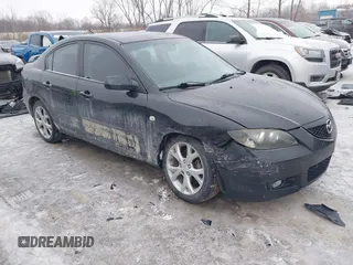 2008 Mazda 3 i Touring with VIN JM1BK32G681138260, listed as a IAAI auction lot 41399885 with 172,179 mi miles and . Bid and sale history available at carsss.com. Image 1.