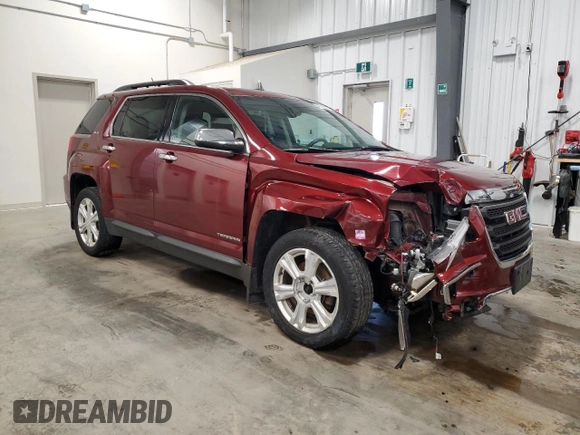 2016 GMC Terrain SLE with VIN 2GKFLTE35G6189885, listed as a Copart auction lot 47382855 with 168,625 mi miles and Salvage Title. Bid and sale history available at DreamBid. Image 4.