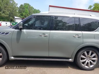 2011 Infiniti QX56 7-passenger with VIN JN8AZ2NEXB9000116, listed as a IAAI auction lot 42159602 with 119,325 mi miles. Bid and sale history available at carsss.com. Image 14.