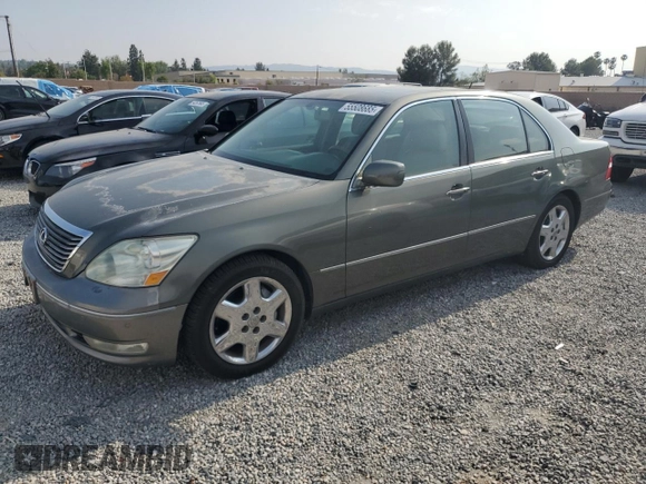 2004 Lexus LS 430 with VIN JTHBN36F340165164, listed as a Copart auction lot 55508685 with 135,321 mi miles and Clean Title. Bid and sale history available at DreamBid. Image 1.