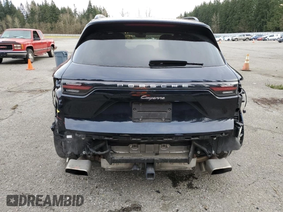 2021 Porsche Cayenne E-Hybrid with VIN WP1AE2AYXMDA25040, listed as a Copart auction lot 47036355 with 63,165 mi miles and Salvage title. Bid and sale history available at DreamBid. Image 6.