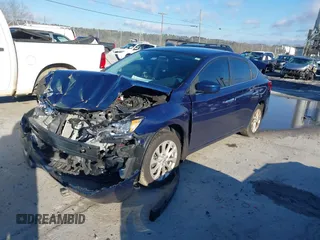 2018 Nissan Sentra SV with VIN 3N1AB7AP3JL623350, listed as a IAAI auction lot 38741920 with 65,230 mi miles. Bid and sale history available at carsss.com. Image 2.
