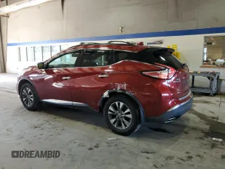 2018 Nissan Murano Platinum with VIN 5N1AZ2MGXJN169617, listed as a Copart auction lot 43350135 with 104,899 mi miles and Salvage Title. Bid and sale history available at carsss.com. Image 2.