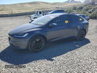 2023 Tesla Model X with VIN 7SAXCAE52PF380229, listed as a Copart auction lot 53535065 with 42,456 mi miles and Salvage Title. Bid and sale history available at DreamBid. Image 1.