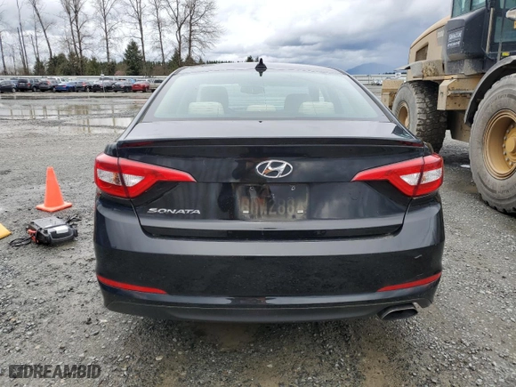 2017 Hyundai Sonata SE with VIN 5NPE24AF5HH547659, listed as a Copart auction lot 50803005 with 90,067 mi miles and Salvage Title. Bid and sale history available at carsss.com. Image 6.