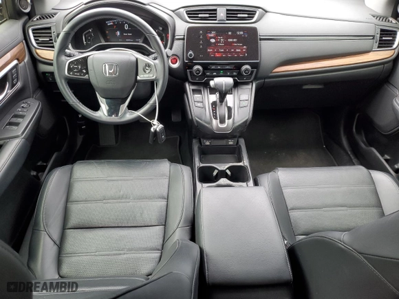 2021 Honda CR-V EX-L with VIN 2HKRW1H80MH402423, listed as a Copart auction lot 48068055 with 38,928 mi miles and Salvage Title. Bid and sale history available at carsss.com. Image 8.