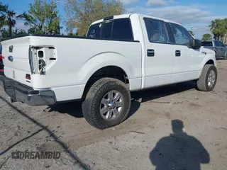 2014 Ford F-150 XL with VIN 1FTFW1CF6EFC18124, listed as a IAAI auction lot 41635771 with 1 mi miles. Bid and sale history available at carsss.com. Image 4.