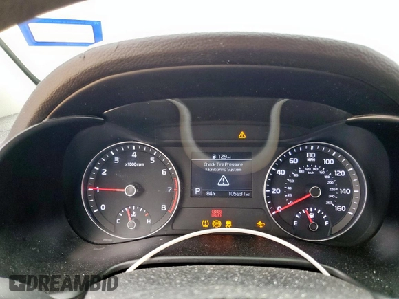 2019 Kia Forte LXS with VIN 3KPF24AD4KE091491, listed as a Copart auction lot 57392625 with 105,931 mi miles and Salvage title. Bid and sale history available at DreamBid. Image 9.