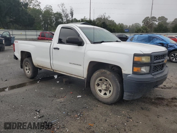 2014 Chevrolet Silverado 1500 Work Truck with VIN 1GCNKPEC3EZ343836, listed as a Copart auction lot 79844214 with 120,823 mi miles and Salvage Title. Bid and sale history available at DreamBid. Image 4.