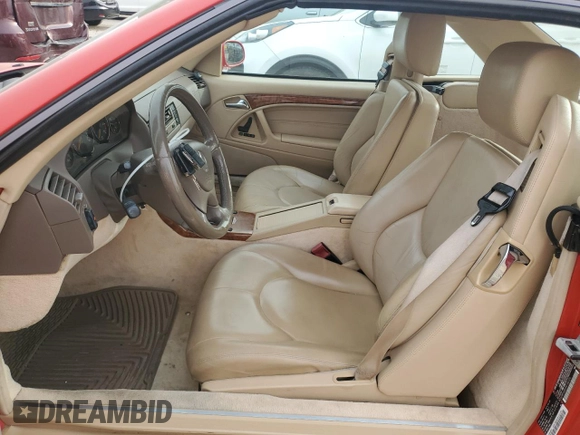 1999 Mercedes-Benz SL-Class with VIN WDBFA68F9XF186324, listed as a Copart auction lot 78376164 with 121,311 mi miles and Salvage Title. Bid and sale history available at carsss.com. Image 7.
