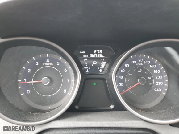 2013 Hyundai Elantra GLS PZEV with VIN 5NPDH4AEXDH290462, listed as a Copart auction lot 50045275 with 162,585 mi miles and Clean Title. Bid and sale history available at carsss.com. Image 9.
