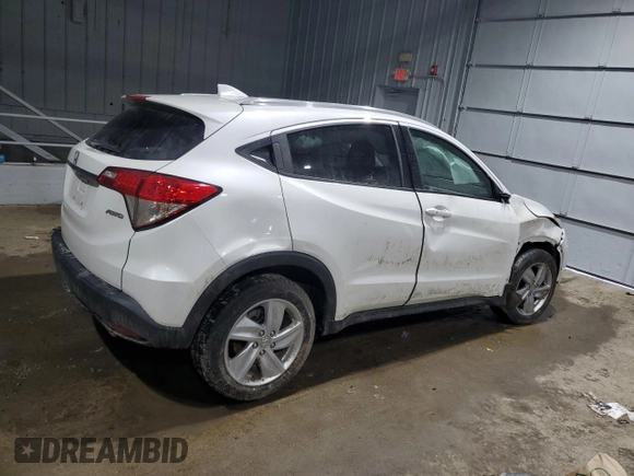 2020 Honda HR-V EX with VIN 3CZRU6H56LM731865, listed as a Copart auction lot 86542994 with 91,532 mi miles and Salvage Title. Bid and sale history available at carsss.com. Image 3.