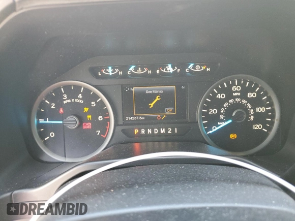 2016 Ford F-150 XLT with VIN 1FTFX1EFXGFC53214, listed as a Copart auction lot 50858675 with 214,257 mi miles and Clean Title. Bid and sale history available at carsss.com. Image 9.