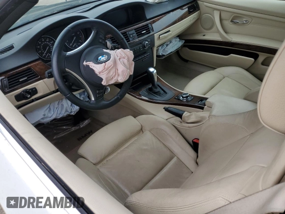 2010 BMW 3 Series 335i with VIN WBAWL7C53AP476153, listed as a Copart auction lot 43688915 with 0 mi miles and Salvage Title. Bid and sale history available at carsss.com. Image 8.
