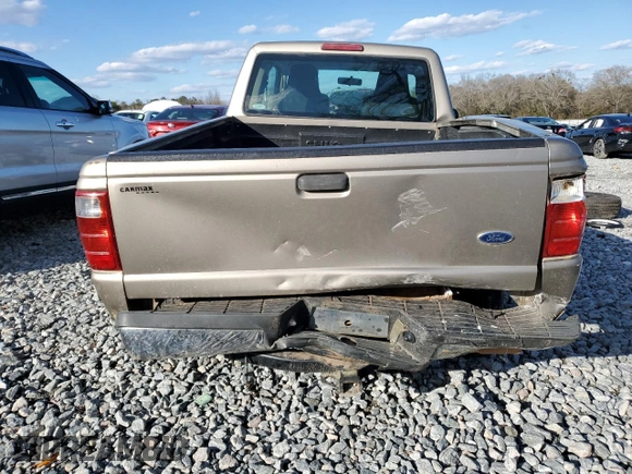 2005 Ford Ranger XL with VIN 1FTYR14U15PA22602, listed as a Copart auction lot 89365445 with 195,502 mi miles and Salvage title. Bid and sale history available at DreamBid. Image 6.